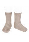 Ribbed Short Socks