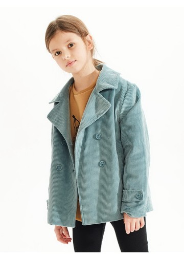 Corduroy Pea Jacket