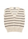 Striped Knit Vest