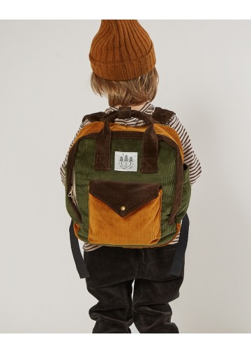 Corduroy Mini Backpack