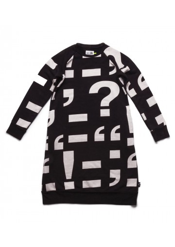 Punctuation A Sweat Dress