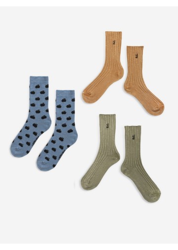 3-Pack Long Socks