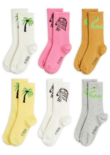 Zebra Socks 6 Pack