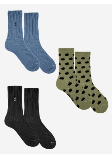 3-Pack Long Socks