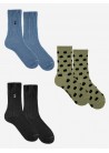 3-Pack Long Socks