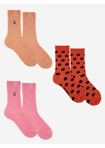 3-Pack Long Socks