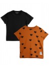 Basic Hearts SS Tee 2-Pack