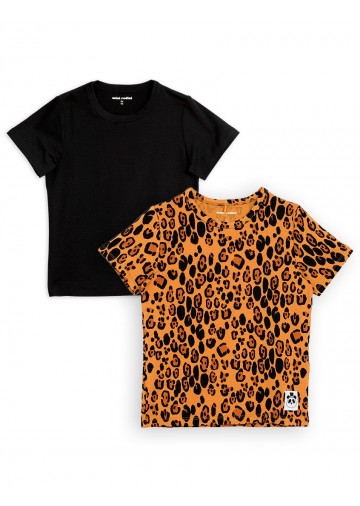 Basic Leopard SS Tee 2-Pack