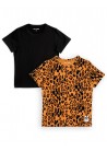 Basic Leopard SS Tee 2-Pack