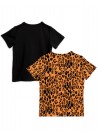 Basic Leopard SS Tee 2-Pack