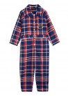 Flanell Check Woven Jumpsuit