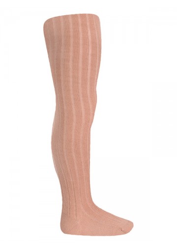 Merino Wool-Blend Rib Tights