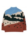 Landscape Mockneck Sweater