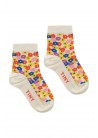 Flowers Quarter Socks