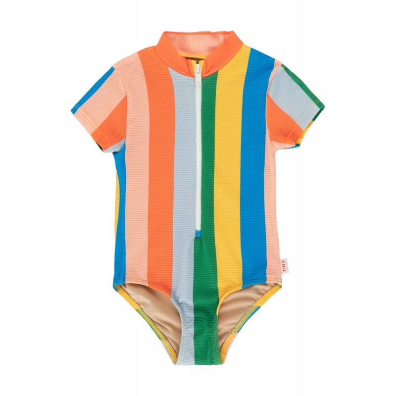 Multicolor 2025 striped swimsuit