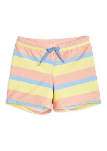 Mini Rodini Pastel Stripe Swim Pants