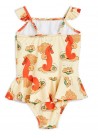 Unicorn Seahorse AOP Skirt Swimsuit