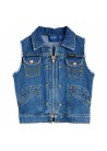 Peace Dove Denim Vest