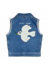 Peace Dove Denim Vest