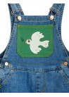 Peace Dove Denim Dungaree