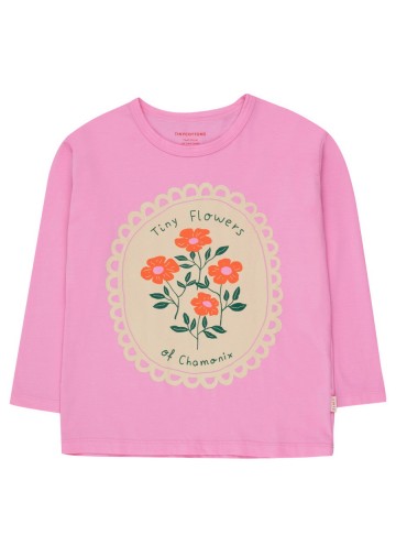 Sweatshirt Round Neck LS Flowers