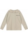 Frill Collar Long Sleeve T-shirt