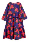 Roses AOP Woven Frill Dress