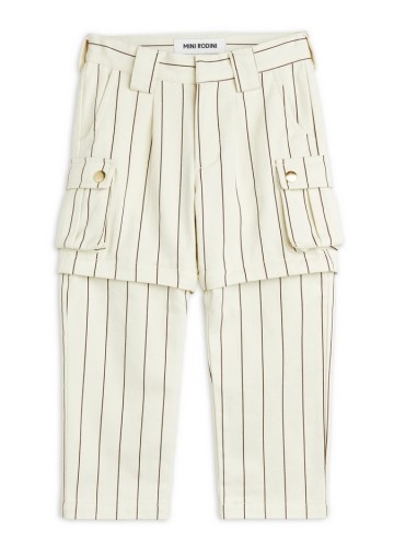 Stripe AOP Cargo Pants