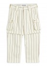 Stripe AOP Cargo Pants