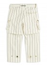 Stripe AOP Cargo Pants