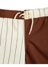 Pinstripe Woven Swim Shorts