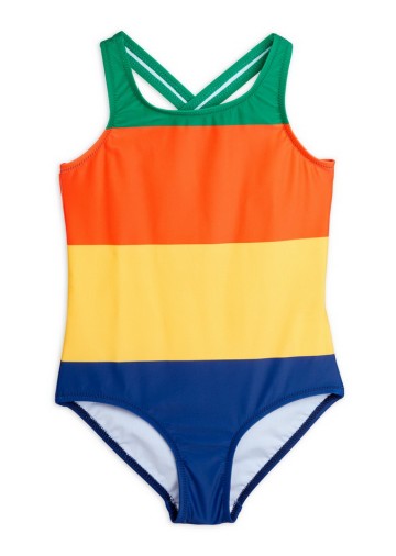 Stripe AOP Swimsuit