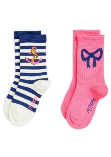 Bow Socks 2 Pack