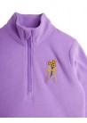 Winter Flowers Microfleece Zip LS Tee