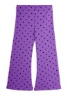 Polka Dot Flared Trousers