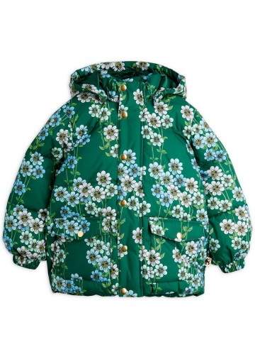 Daisy AOP Heavy Hooded Puffer Jacket