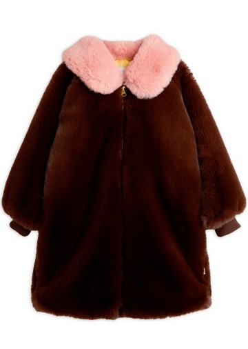 Fluffy Faux Fur Coat