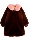 Fluffy Faux Fur Coat