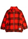 Check AOP Fleece Jacket