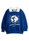 Mini Rodini Society Emb Collar Sweatshirt