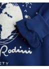 Mini Rodini Society Emb Collar Sweatshirt