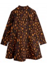 Leopard AOP Brushed LS Dress