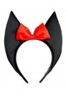 Bat Ears Satin Headband