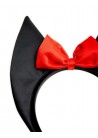 Bat Ears Satin Headband