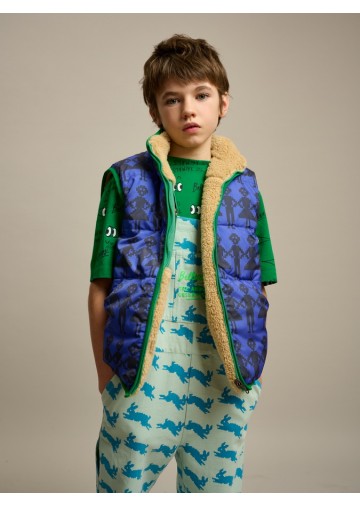 Hamster Reversible Sleeveless Jacket