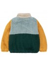 Color Block Polar Sherpa Jacket