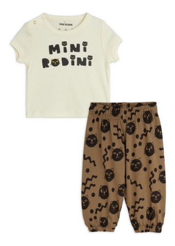 Mini Rodini Cats Baby Set