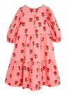 Roses AOP Woven Puff Sleeve Dress