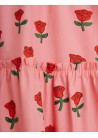 Roses AOP Woven Puff Sleeve Dress