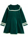 Sailor Velour LS Dress